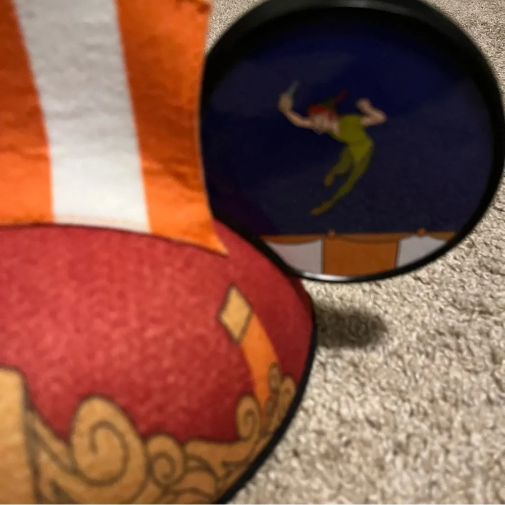 Disney Red and Orange Mickey Ears Hat